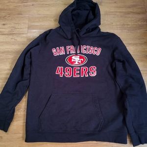 San Francisco 49ers hoodie, Mens adult Large.